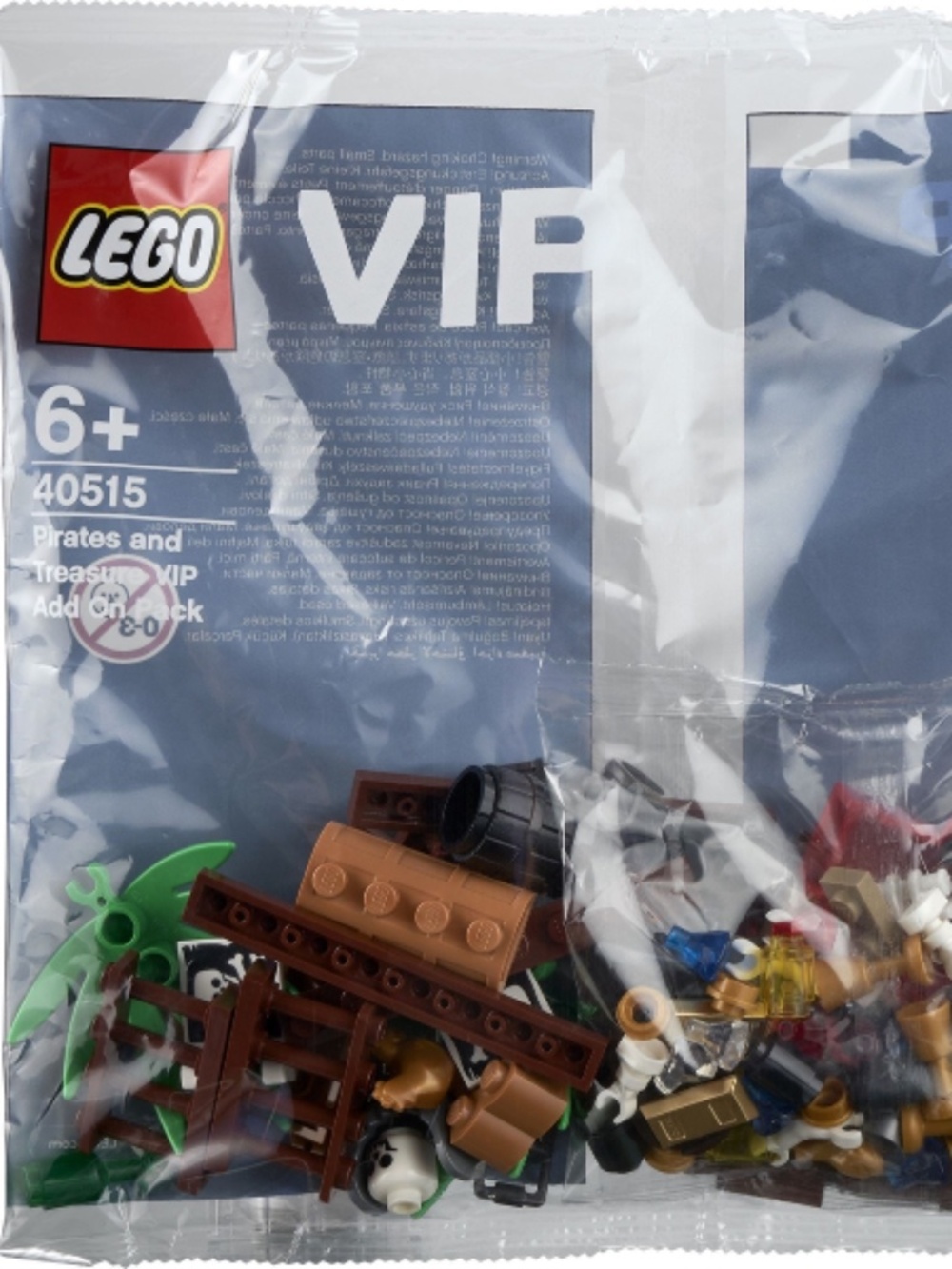 LEGO "Pirates and Treasure VIP Add On Pack polybag" 40515 UNOPENED